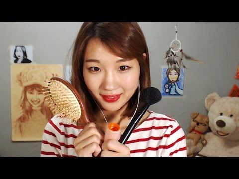 [역잠소 ASMR] 역대급 잠오는 소리들!! Brushing, tapping, crinckling sounds