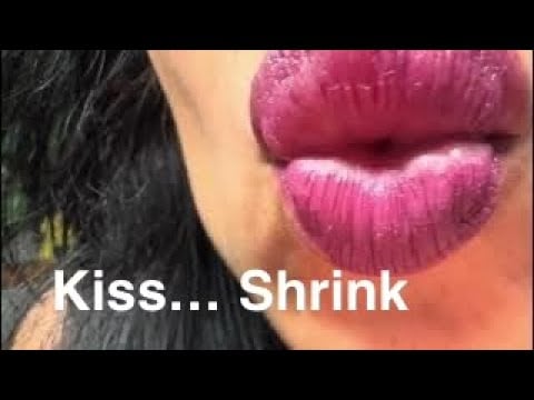 Pov tiny: Your Girlfriend Shrinks You With Big Loud Kisses