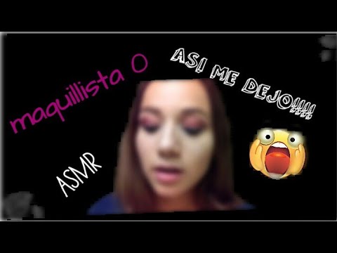 MAQUILLANDOME CON LA PEOR MAQUILLISTA DE MI CIUDAD (osea yo 😂) PARTE 1 ASMR