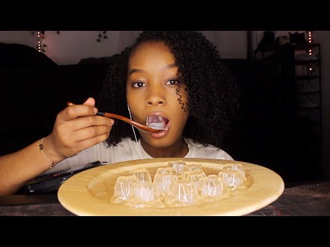 ASMR JELLY ICE CUBES