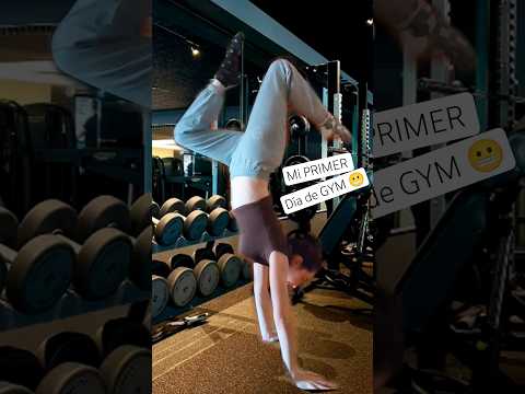 Mi PRIMER día de Gym #gym #deporte #workout #ejercicio #entrenamiento