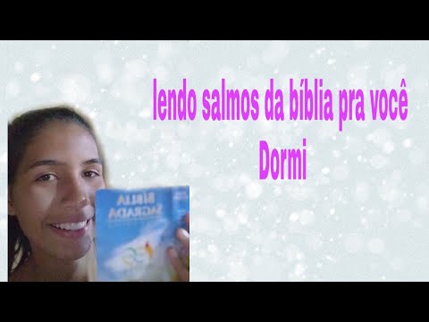 ASMR" LENDO A BÍBLIA PRA VOCÊ 🙏