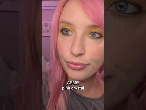 PINK CRYSTAL 💕 #tingles #triggersforsleep #asmrvideos #relax #asmr #asmrtriggers #asmrcommunity