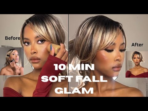 10 Minute Soft Fall Glam| In-depth | Beginner Friendly Tutorial