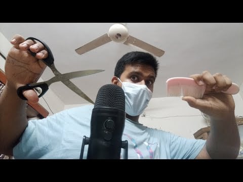 1 Minute ASMR Fastest Haircut Ever
