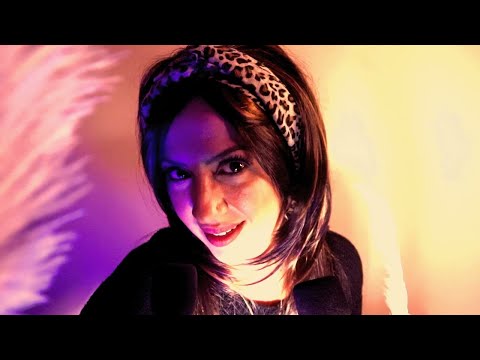 ❤️ ASMR Roleplay pour te détendre - caresses et papouilles sur ton visage avec des plumes