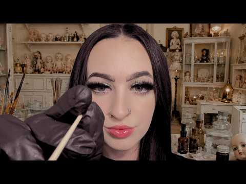 [ASMR] You're A Vintage Porcelain Doll I'm Restoring | Soft Spoken