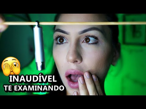 ASMR: EXAMINANDO SEUS DETALHES | INAUDÍVEL ARREPIANTE