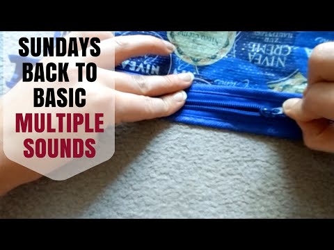 ❄ Back To Basic Sundays ❄ ~ Super Calming ASMR Crinkly Sounds Nivea Bag & Tissue Paper
