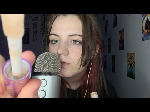 ASMR|| Doing Your Makeup (kinda chaotic)