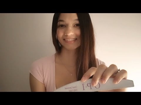 ASMR ; MANICURE BOAZINHA 🥰
