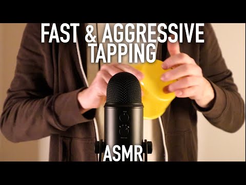 ASMR Fast & Aggressive Tapping (No Talking)