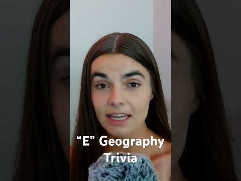ASMR Geography Pop Quiz