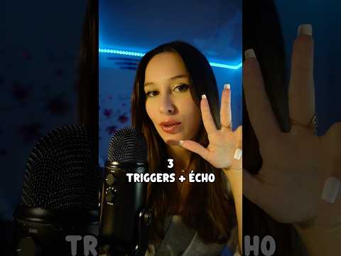Ton préféré parmi les 3 ? 😄✨ #asmr #echo #asmrtriggers #relaxingsounds #tingles