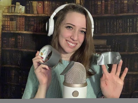 [ASMR] • Sticky Tape on the Mic • Very Intense Sounds