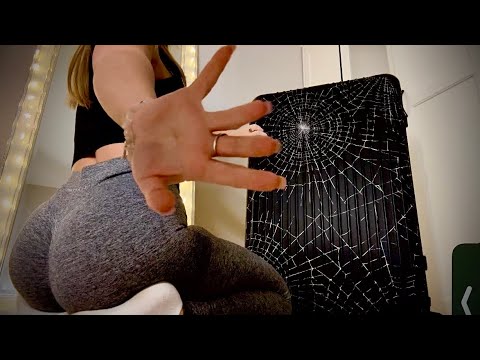 ASMR CLOTHES HAUL ❤️ tapping / scratching