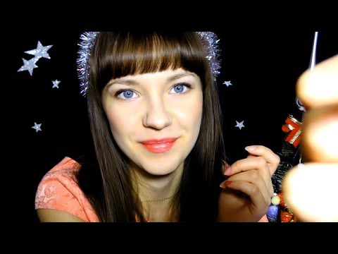 АСМР Сделаю тебе макияж на Новый год 💄 ASMR I will do you makeup for the New Year 🌲