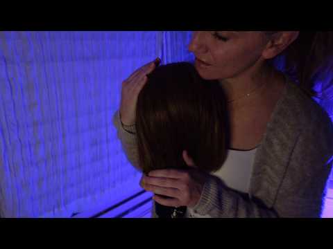 ASMR | Scalp inspection, semi aggressive scalp scratching, and massage (Soft Spoken)