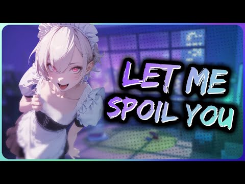 Femboy Maid Pampers You! [M4M] [ASMR] [Positive Affirmations]