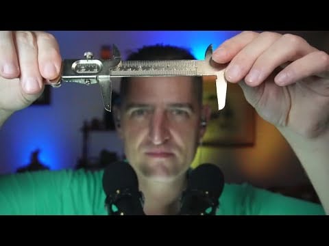 ASMR Measuring Your Face 👀 Real Personal Attention Role Play 👀 #POV #SleepAid #MaleASMR