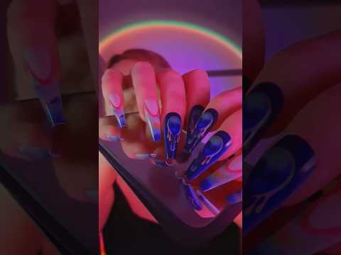 #asmr mirror tapping