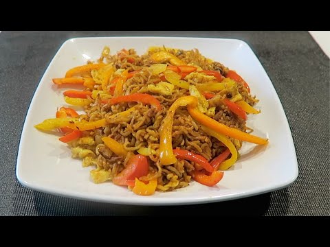 Finger Licking Stir Fry Ramen Noodles