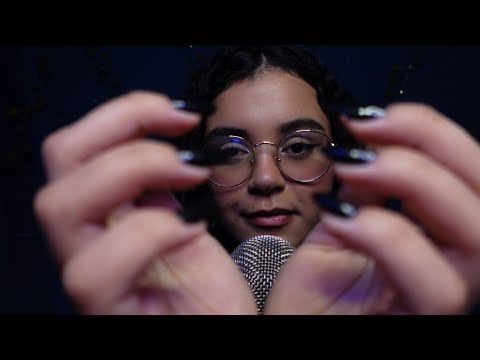 ASMR l  Sons de Boca com Estalinhos e Movimentos com as mãos