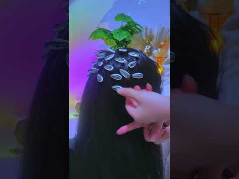 when your children play your hair