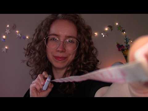 ASMR Doing your cute Make-Over 🍬✨ whispered Role-Play (Personal Attention, fabric sounds, …)