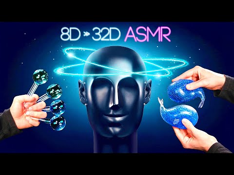 ASMR 8D to 32D! Multi-Layered Triggers for Total Relaxation and INTENSE Tingles! [No Talking | 4K]