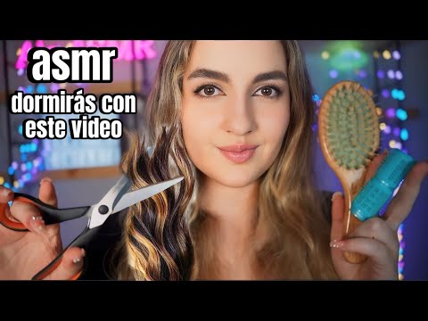 ASMR SPA CAPILAR con TERAPIA, MASAJE Y CORTE DE CABELLO Ale ASMR