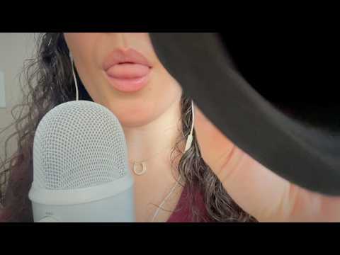 Pumping, Scratching & Swirling the Mic Cover ☁️ Mouth Sounds ASMR for Sleep