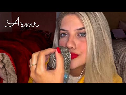 ASMR - Scratching no Blue Yeti | Arranhando o microfone na sua orelha