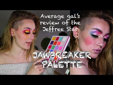 Jeffree Star JAWBREAKER Palette review and demo