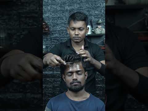 Head Scratching Head Massage With Comb #shorts