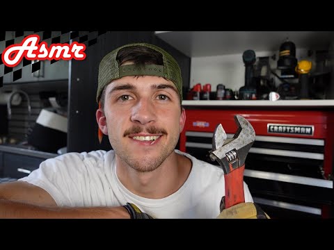 ASMR Mechanic Roleplay 🛠️ Male Personal Attention, Car Repair Sounds & Relaxing Whispers