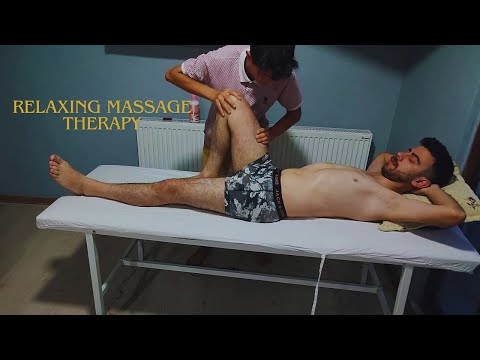 ASMR INCREDIBLY RELAXING FULL BODY TURKISH MASSAGE THERAPY - CHEST,LEG,BACK,ARM MASSAGE