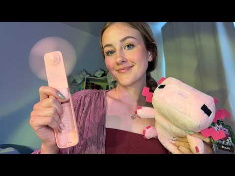 ASMR All Pink Aesthetic 💕 Soft Spoken, Tapping, Layered, Personal Attention & Cozy Visual Triggers