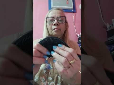 ASMR Short  # Sons de escova para relaxar. 🥱🥱