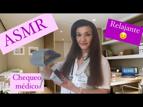 ASMR Chequeo médico 👩🏻‍⚕️ anual, muy relajante con susurro 🔊🎧😴 ROLEPLAY