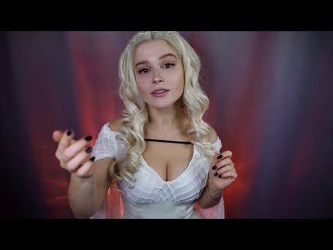 ASMR Daenerys Targaryen roleplay 🐉 Soothing you to sleep, fire crackling, positive affirmations