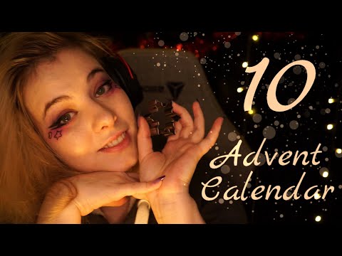 🌟 ASMR ADVENT CALENDAR 🌟 Day 10 - cookie cutters 🦌 tapping, tracing, trigger words