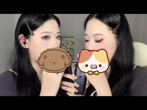 ASMR Dual Ear Licking | Binaural Sleep Aid No Talking