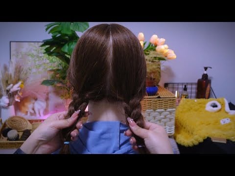 Relax Tonight with this  ASMR Hair Experience