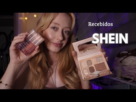 ASMR - Recebidos SHEIN 🤗 makes, cosméticos e mais
