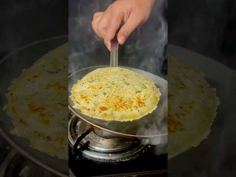 🔥 ASMR Upvasacha Paratha 🥔 | Fasting Special | Crispy | Satisfying Cooking Sounds #shorts #asmr