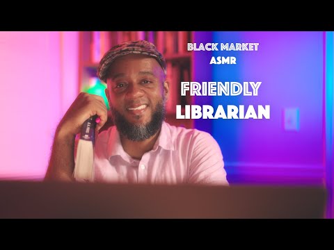 Black Market ASMR Roleplay | Friendly Librarian Helps You