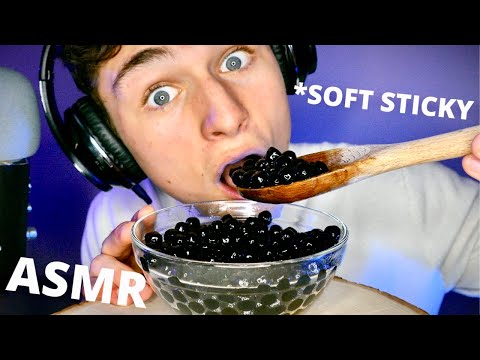 ASMR ~ Best BOBA Eating (Soft, Sticky, SaTiSfYiNG, Eating SOUNDS) | DennisASMR