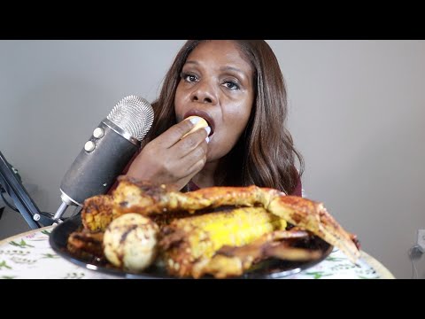 I Ask My Sister Are They Trying To Set Me Up | Seafood Dinner ASMR Eating Sounds