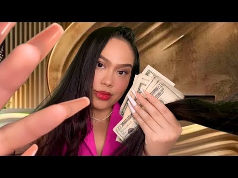 ASMR Your Diva Mom Braids & Plays W/ Your Hair While Typing + Camera & Face Touching | Receptionist 
